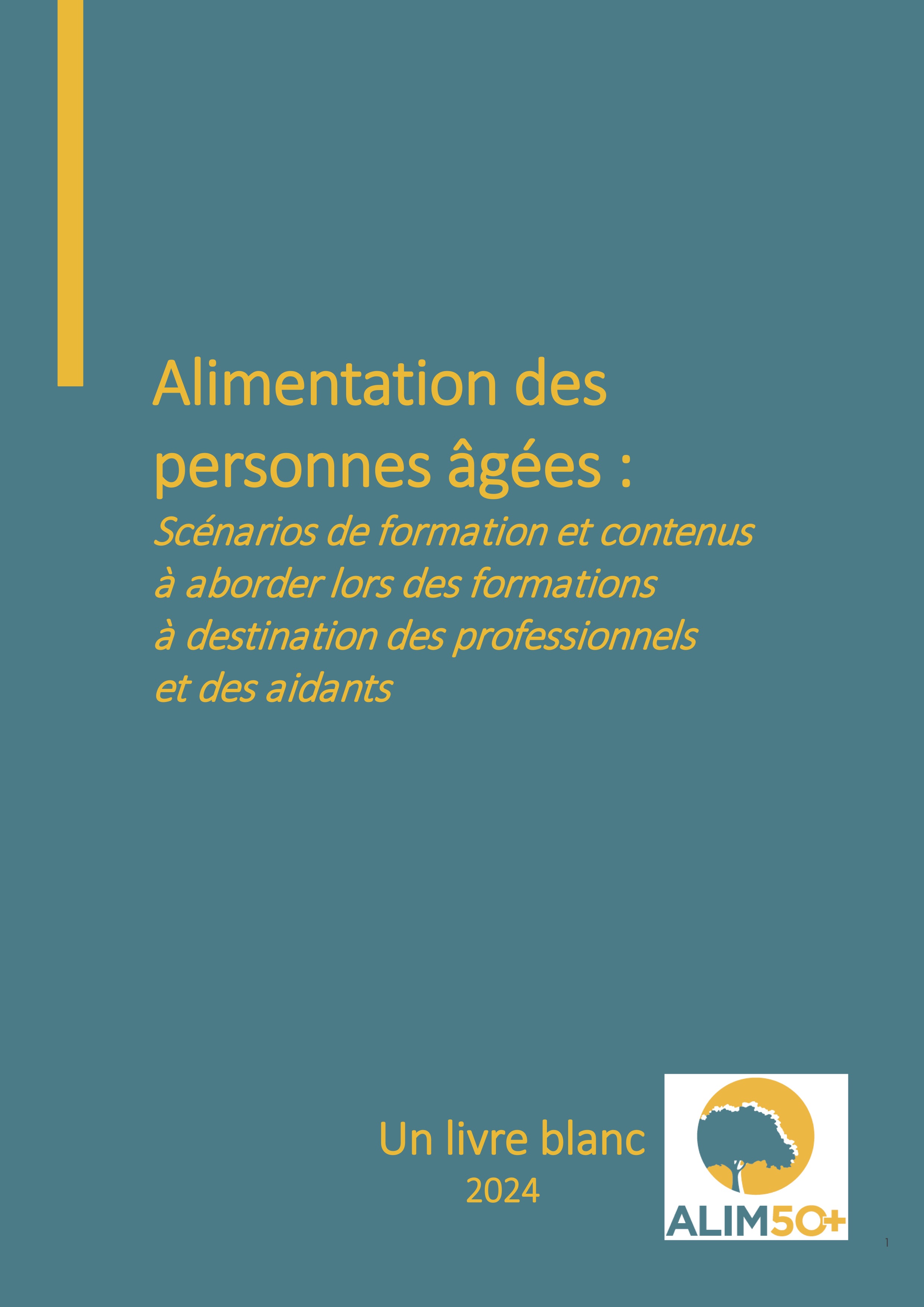 Un livre blanc pour lutter contre la dénutrition des personnes âgées