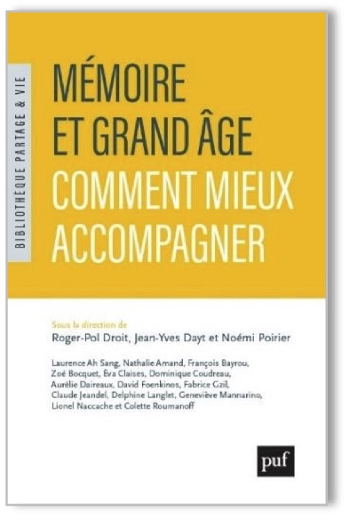 Mémoire et grand âge : parution d'un nouvel ouvrage de la Fondation Partage et Vie