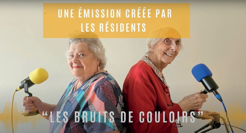 « Bruits de couloir », par la résidence Korian Le Prunellier