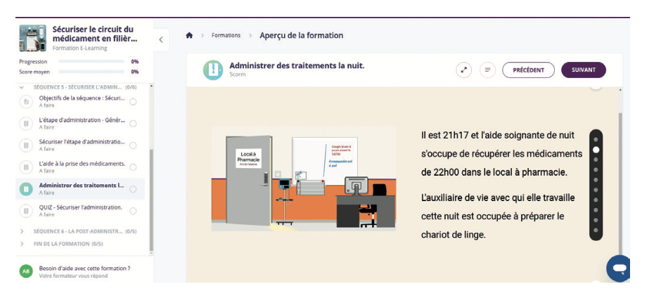 AÉSIO Santé : une formation pour sécuriser le circuit du médicament