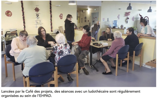 Le Café des projets ouvre l’EHPAD de Lormes sur l’extérieur